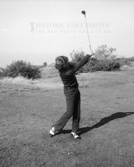 George Knudson swing sequence,driver, 90o - Historic Golf Photos