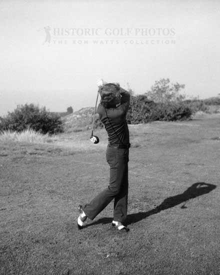 George Knudson swing sequence, driver - Historic Golf Photos