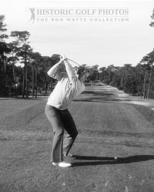 Jack Nicklaus driver shot from 1977 swing sequence - Historic Golf Photos