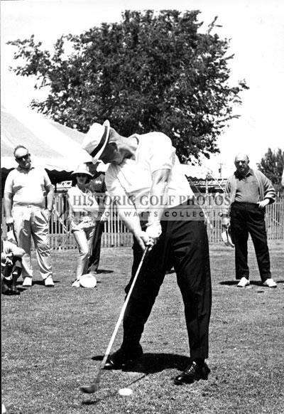Jack Nicklaus swing, 1964, Roll 99, Image 54 - Historic Golf Photos