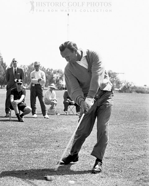 Arnold Palmer swing-1962 - Historic Golf Photos