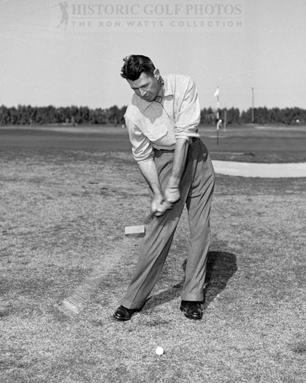 Walter Hagen Denny Shute Ralph Guldahl 1939 PGA Championship Type 1 Press  Photo