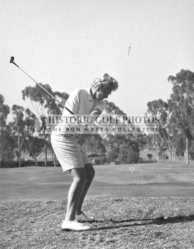 Mickey Wright driver - 1964 , swing sequence - Historic Golf Photos