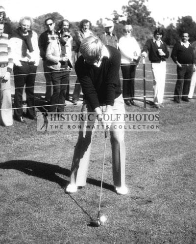 Jack Nicklaus sequence at Riviera - 1976 - Historic Golf Photos