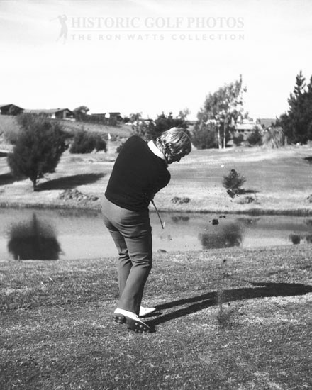 Jack Nicklaus swing sequence, La Costa - 5-iron - Historic Golf Photos