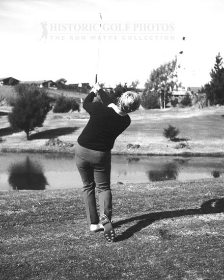 Jack Nicklaus swing sequence, La Costa, 1973 - Historic Golf Photos
