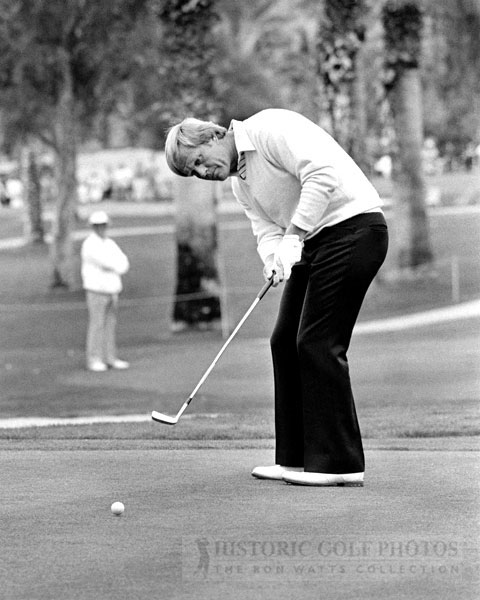 Jack Nicklaus during 1983 Bob Hope Desert Classic - Historic Golf Photos